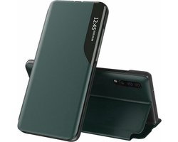 Techsuit eFold Book Case voor Samsung Galaxy A30s/A50 - Donkergroen