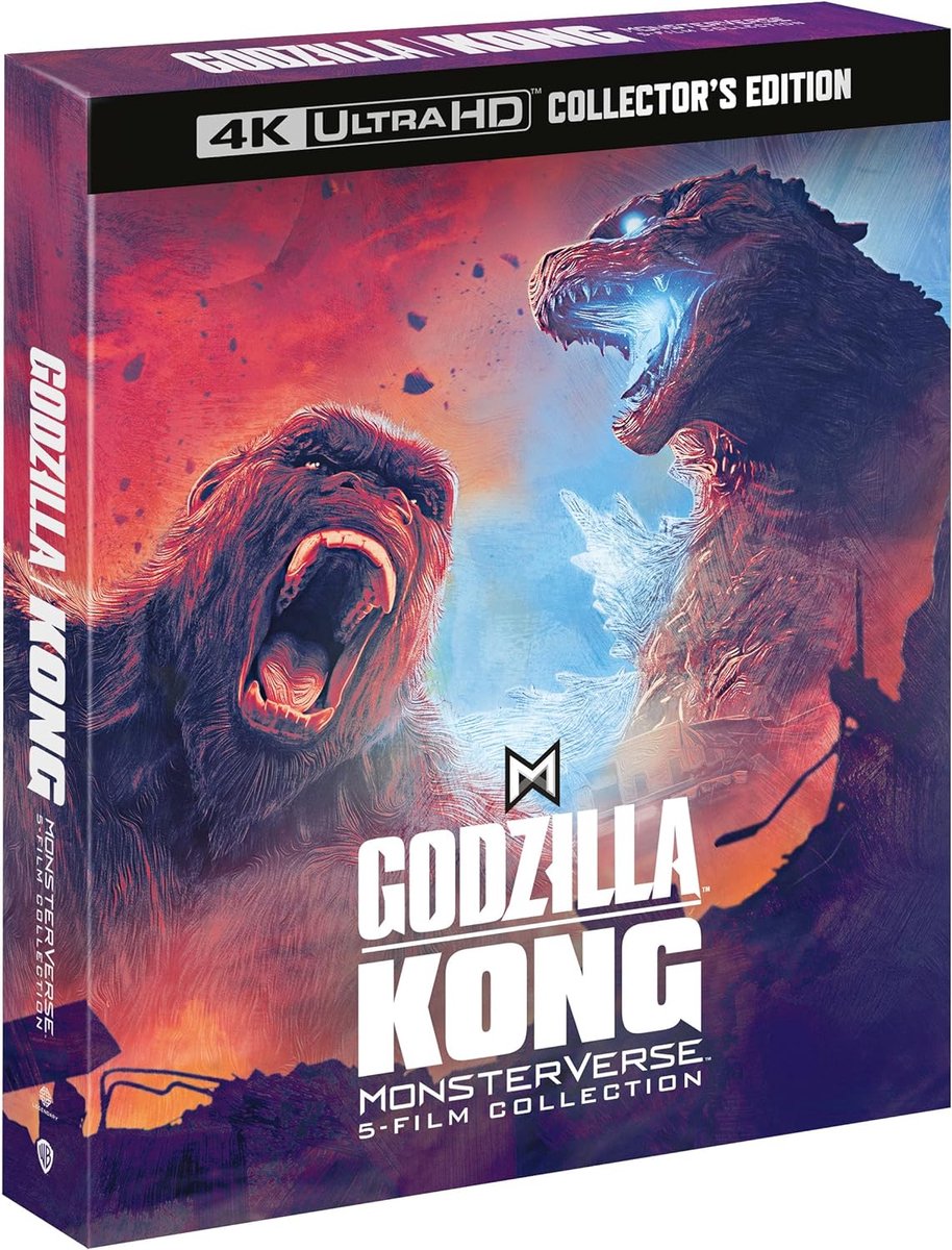 Godzilla x Kong Monsterverse 5-Film Collection - 4K UHD - Collector's Edition - Import-