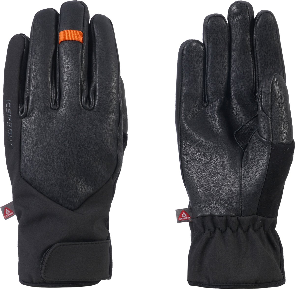 ICEPEAK HARLINGEN Unisex Wintersporthandschoenen Zwart
