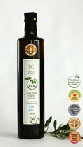 ELEO Amaliada – Extra Vierge Olijfolie – 750 ml – Zuurgraad <0,5% – 100% Koroneiki – Eerste Koude Persing – Delicaat & Rijk aan Antioxidanten – Internationale Medaille Winnaar