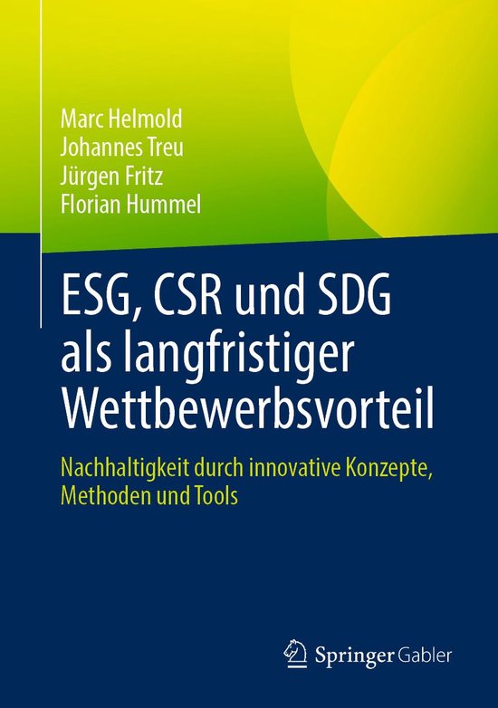 Business and Economics (German Language) - ESG, CSR und SDG  ... - cover