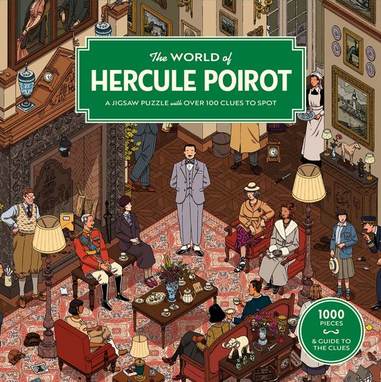 Foto: The world of hercule poirot a 1000 piece jigsaw puzzle