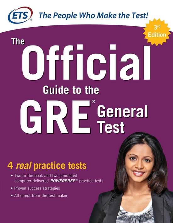 The Official Guide to the GRE General Test, Third Edition - cover
