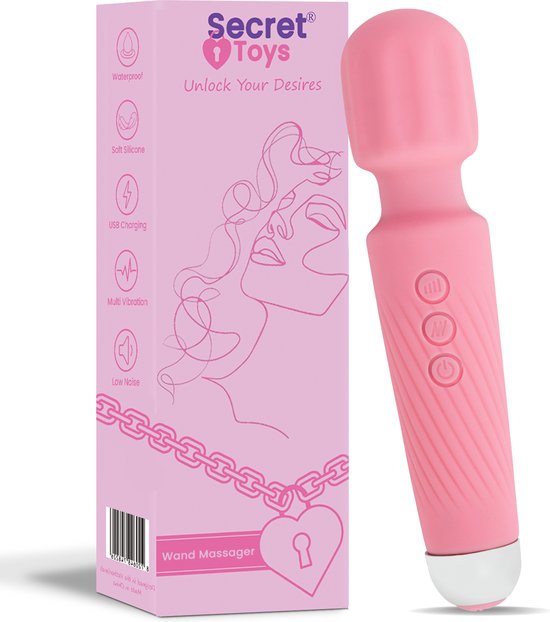 Secret Toys Masseur personnel - Vibromasseur baguette - Vibrateurs pour  femmes -... | bol
