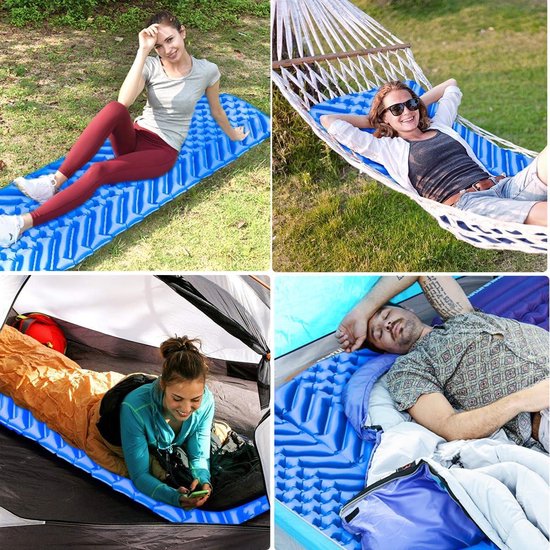 Ultralichte Opblaasbare Camping Isomat-Waterdicht en Opvouwbaar-Matras voor Camping en Wandelen van Hikenture — afbeelding 3