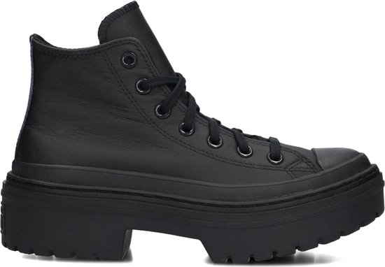 Converse Chuck Taylor All Star Lugged Heel Hi Sneakers Leren Sneaker Dames Zwart. bol