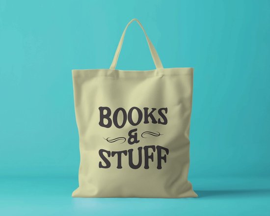 Sac fourre-tout livres et trucs - Sacs fourre- Funny - sac à bandoulière - Tassen drôles - Fashion sarcastique - Citations - Smile - Souriant - Élégant