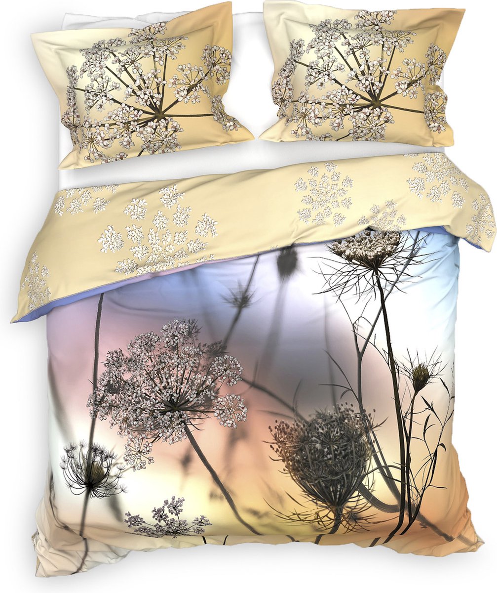 Heckettlane Heckett & Lane dekbedovertrek Faith (Grey)-200x200/220 cm