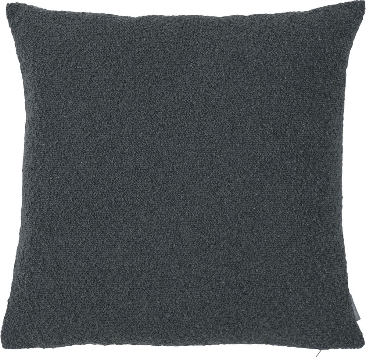 Mars & More King Bouclé kussen donkergrijs 45x45cm