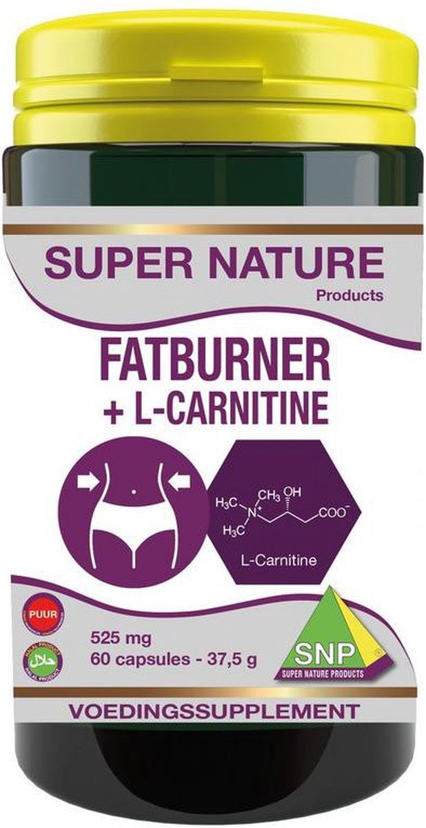 Goedkoopste SNP Fatburner extra forte & L-carnitine 525 mg puur Capsules