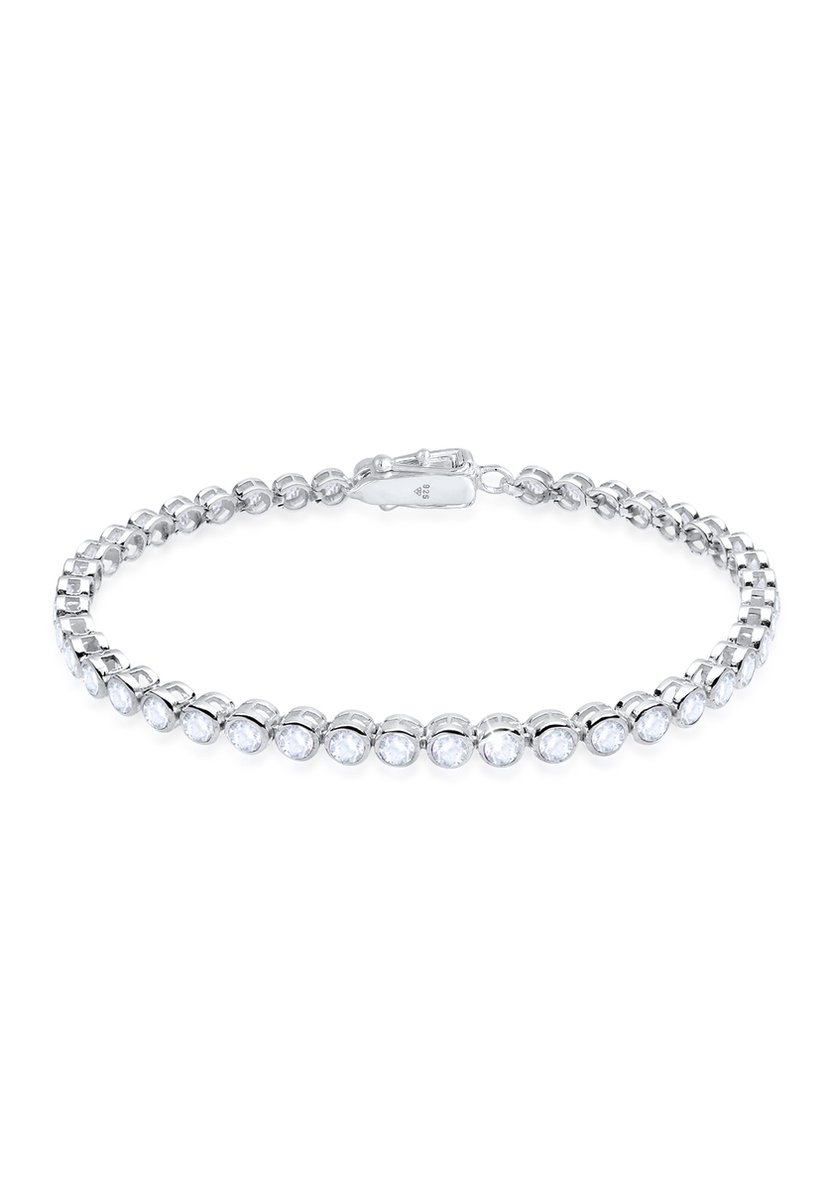 Elli PREMIUM - Armband - Elli PREMIUM Armband Tennisarmband Topas Silber - Dames