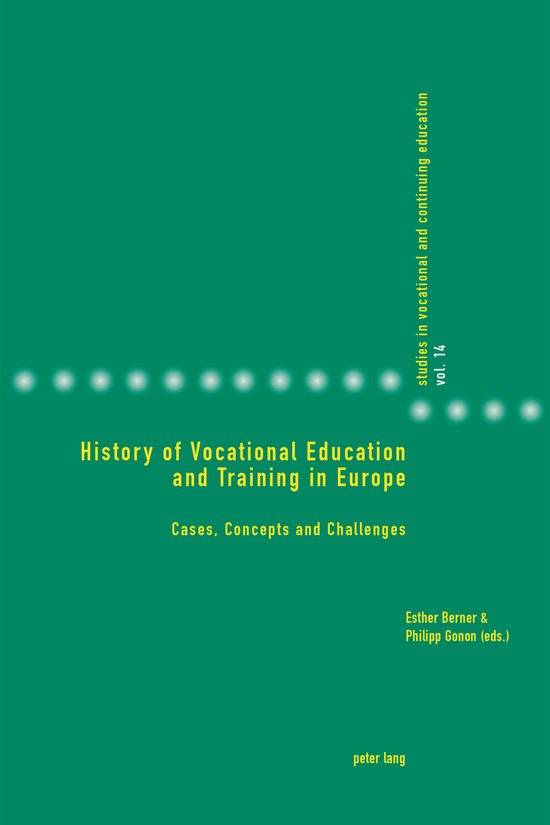 History of Vocational Education and Training in Europe - cover