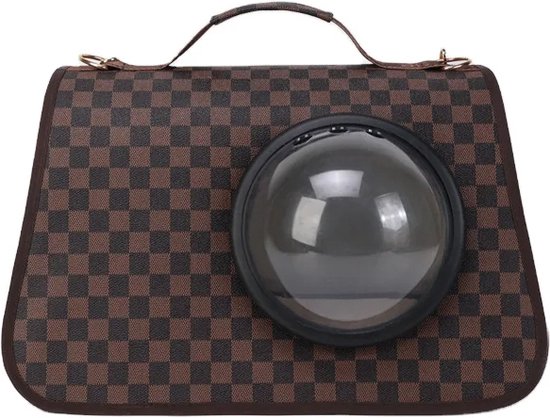 AnyPrice® Sac de transport pour Chiens et Chats – Sac de voyage – Sac pour chat – Sac pour chien – Convient pour avion – Marron