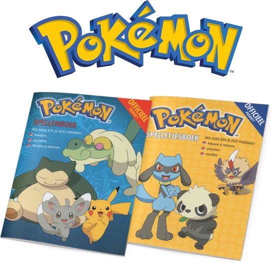 Pokémon doeboeken voordeelbundel