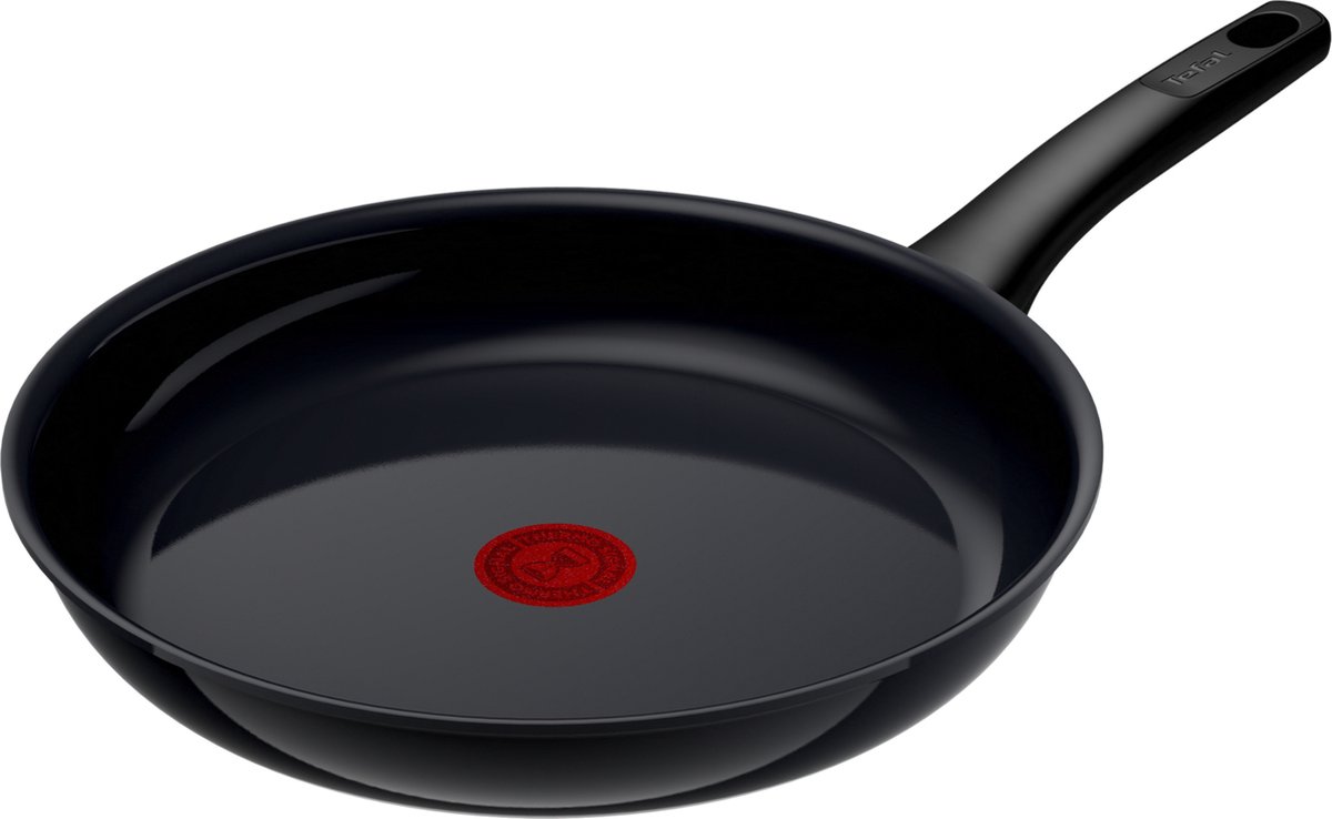 Bol.com Tefal Revive Black - Koekenpan - Ø28 cm - Keramisch - PFAS-vrij - Geschikt voor Inductie aanbieding
