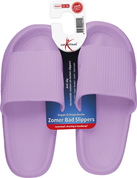 Orthopedische Zomer Badslippers (Roze) bol