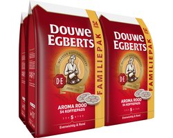 Douwe Egberts Aroma Rood Koffiepads - 4 x 54 pads