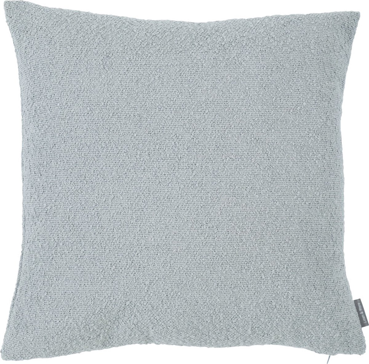 King Bouclé kussen grijs 45x45cm