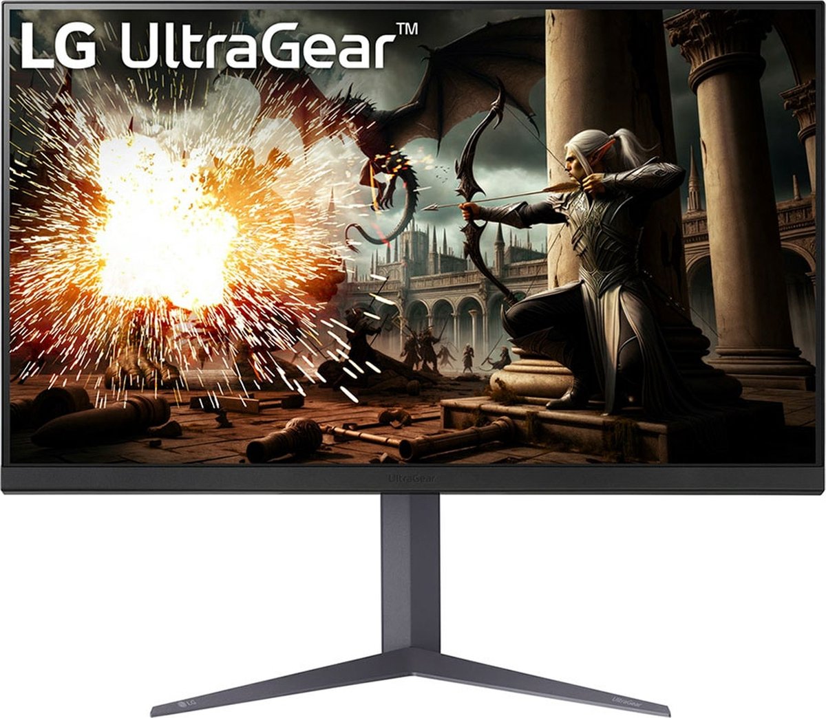 LG UltraGear 32GS75Q-B - QHD - Gaming Monitor - IPS - 180 Hz - 32 inch