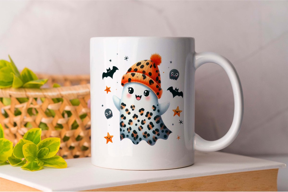 AAA+ Mok Appeltje Halloween Spooky HappyHalloween Scary Spookachtig FijneHalloween Spookhuis Boe