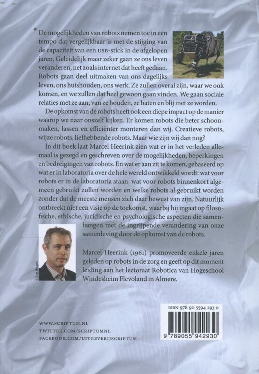 Zolang je robot maar van je houdt - back cover