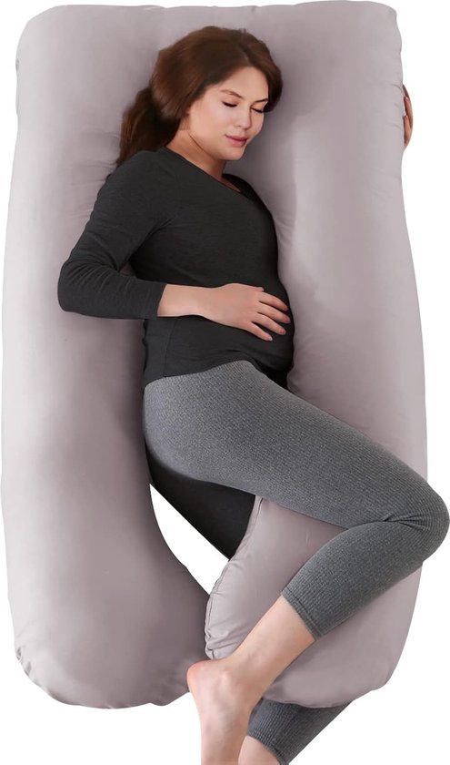 Theraline Het originele zwangerschapskussen & voedingskussen 190 cm – zijslaapkussen voedingskussen parels – incl. voedingskussen gemêleerd blauw-grijs bamboecollectie Theraline Het originele zwangerschapskussen & voedingskussen 190 cm – zijslaapkussen voedingskussen parels – incl. voedingskussen gemêleerd blauw-grijs bamboecollectie