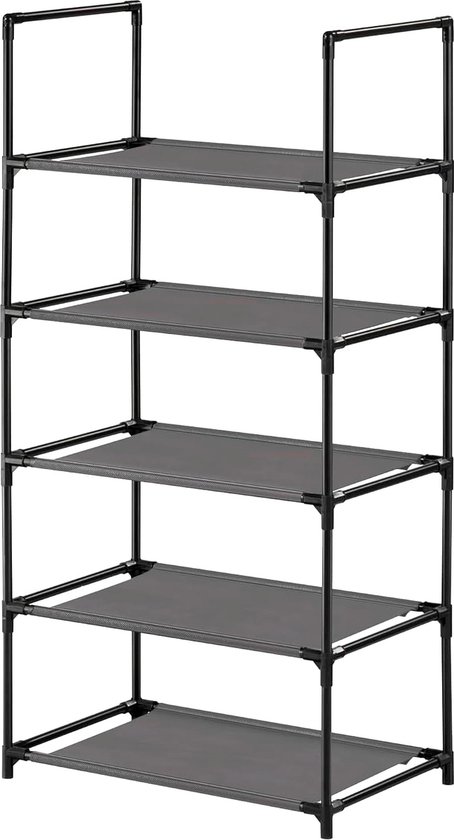 Alessi Noè wijnrek 6 flessen kunststof zwart | Oldenhof