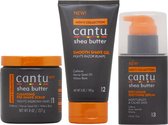 Cantu Men's Collection Shaving 3 Step Set