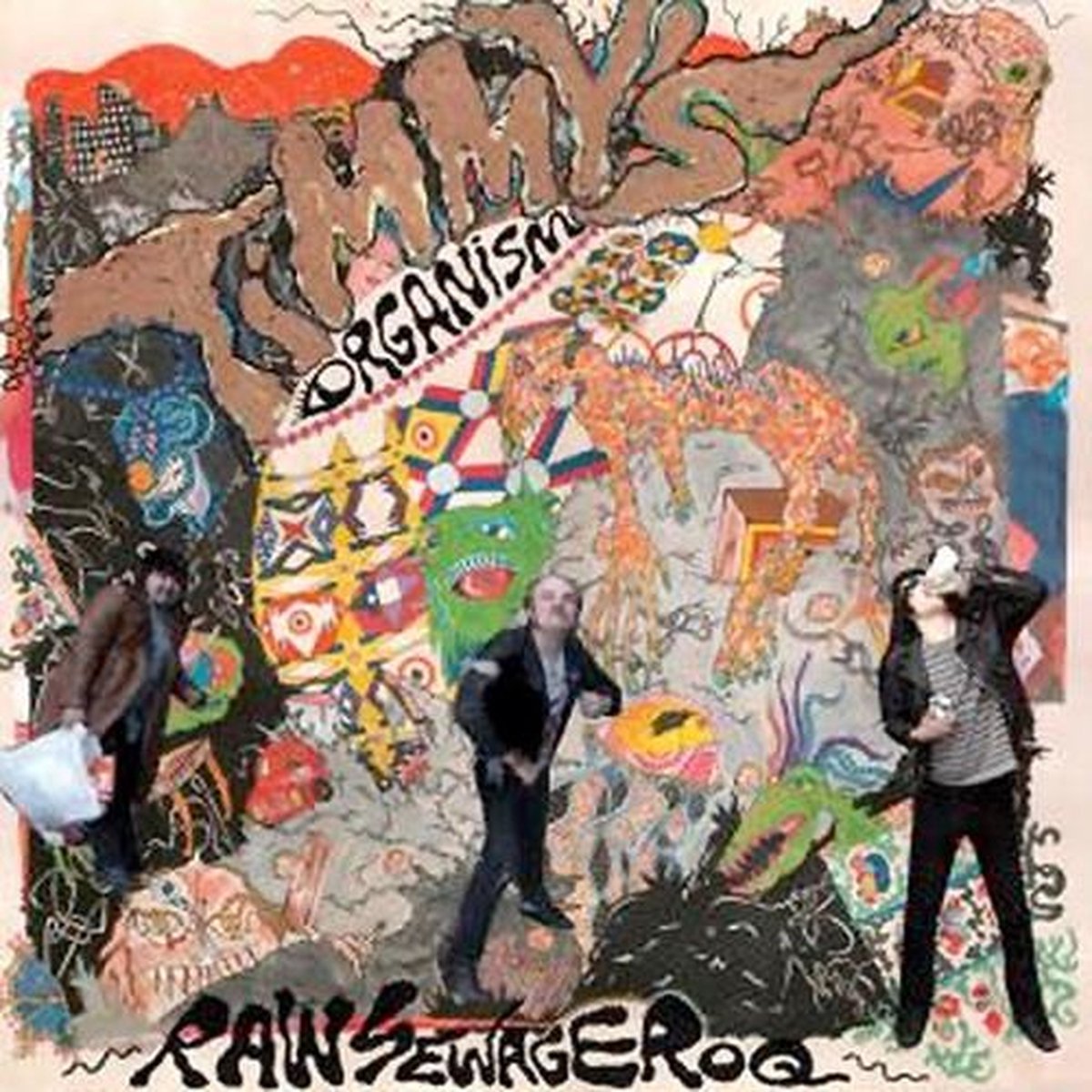 Timmy's Organism - Raw Sewage Roq (LP)