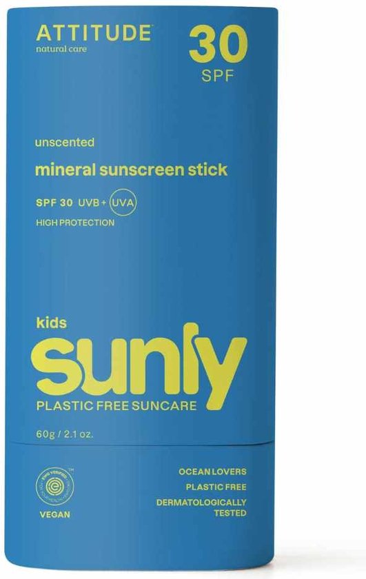 Attitude - Zonnebrand SPF 30 Plastic Free