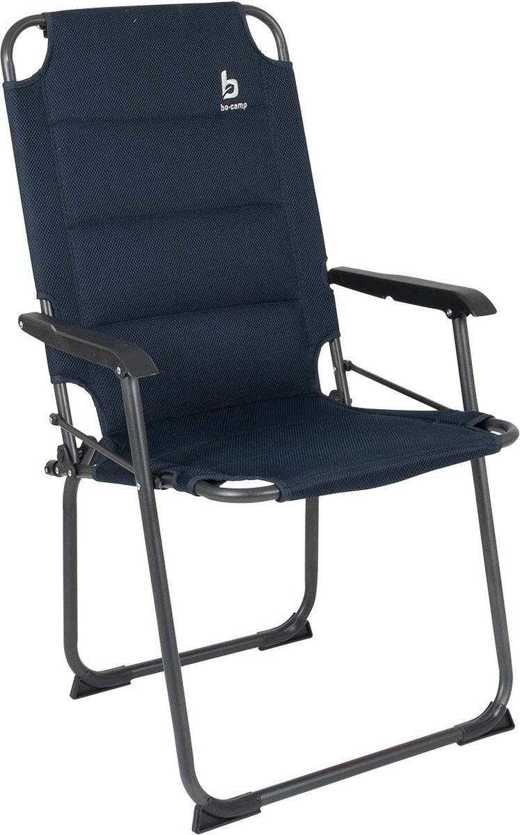 Bo-Camp Copa Rio Comfort XXL Air Campingstoel - Gepolsterd - Blauw