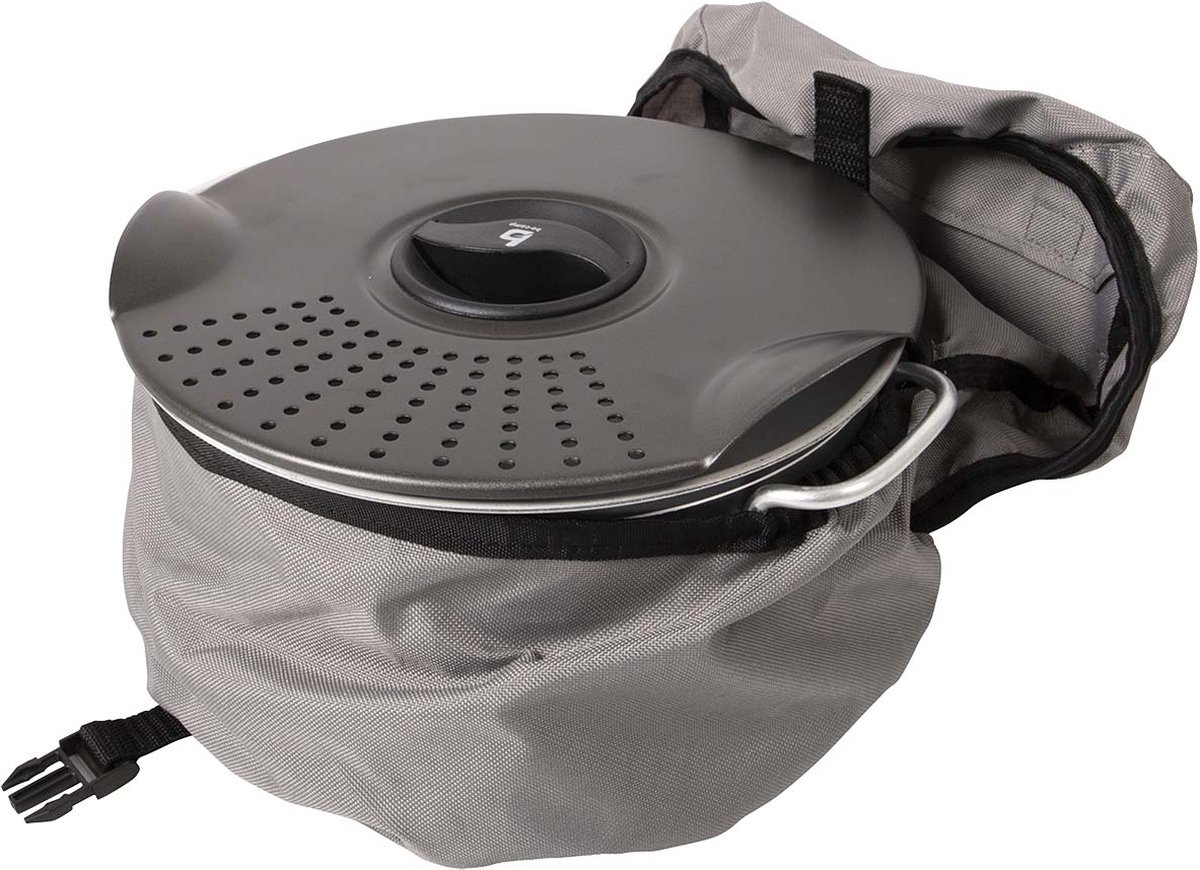 Bo-Camp Pannenset - Camping - 7-Delig - Keramische coating - Aluminium