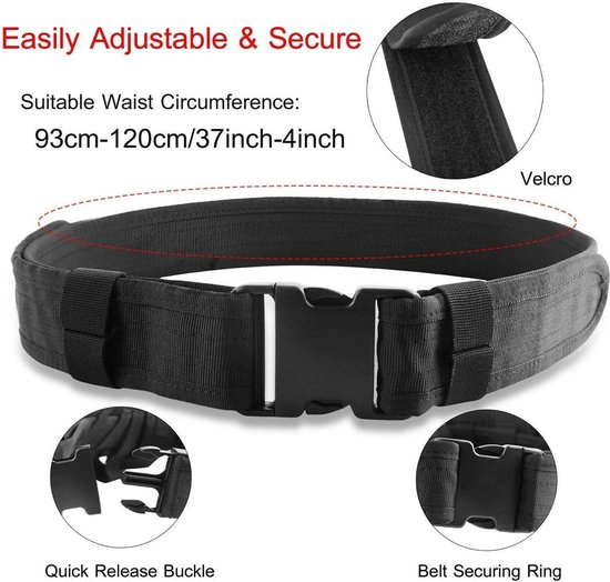 Multifunctionele tactische riem tas - zware bewaker apparatuur molle ...