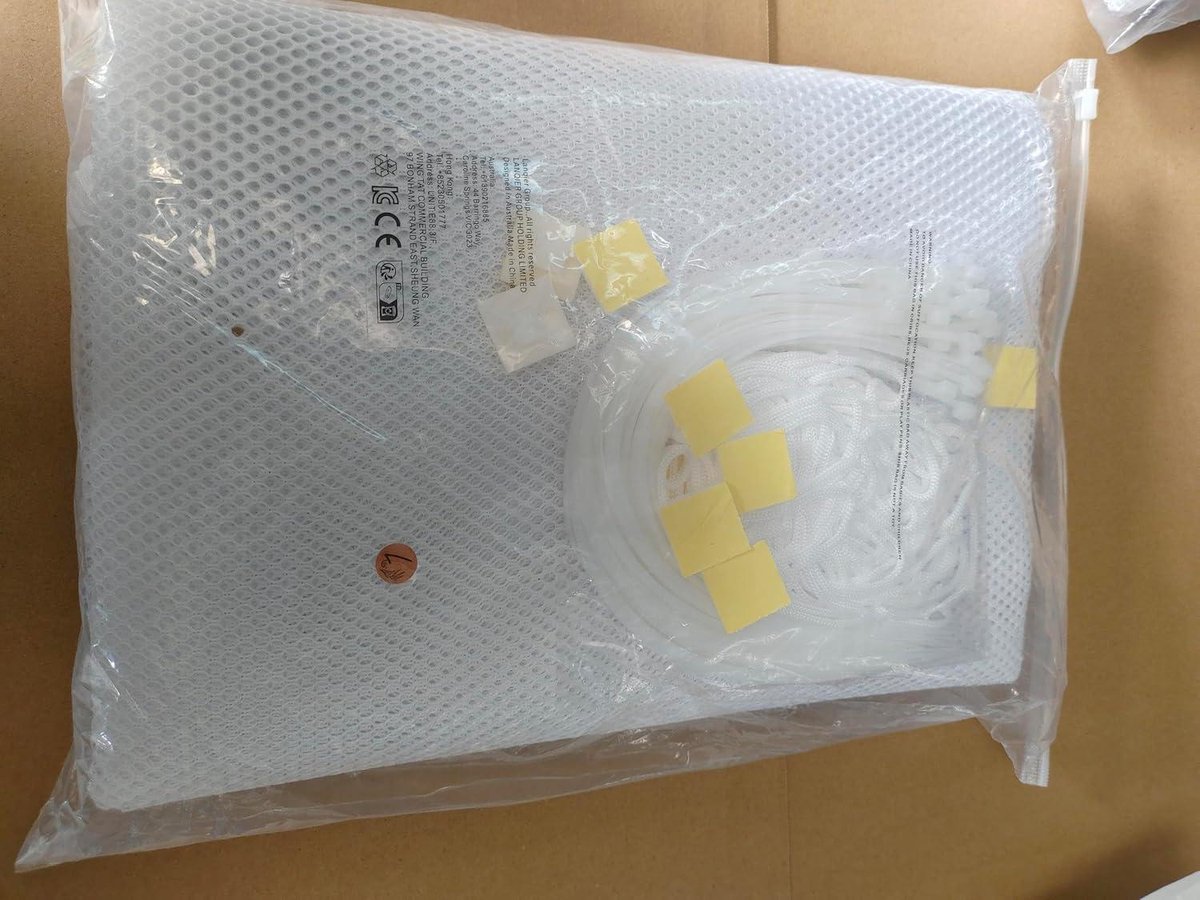 3 Meter Veiligheidsnet voor Trapleuningen, Omheining Net, Babybalkonnet voor Kinderen (Wit