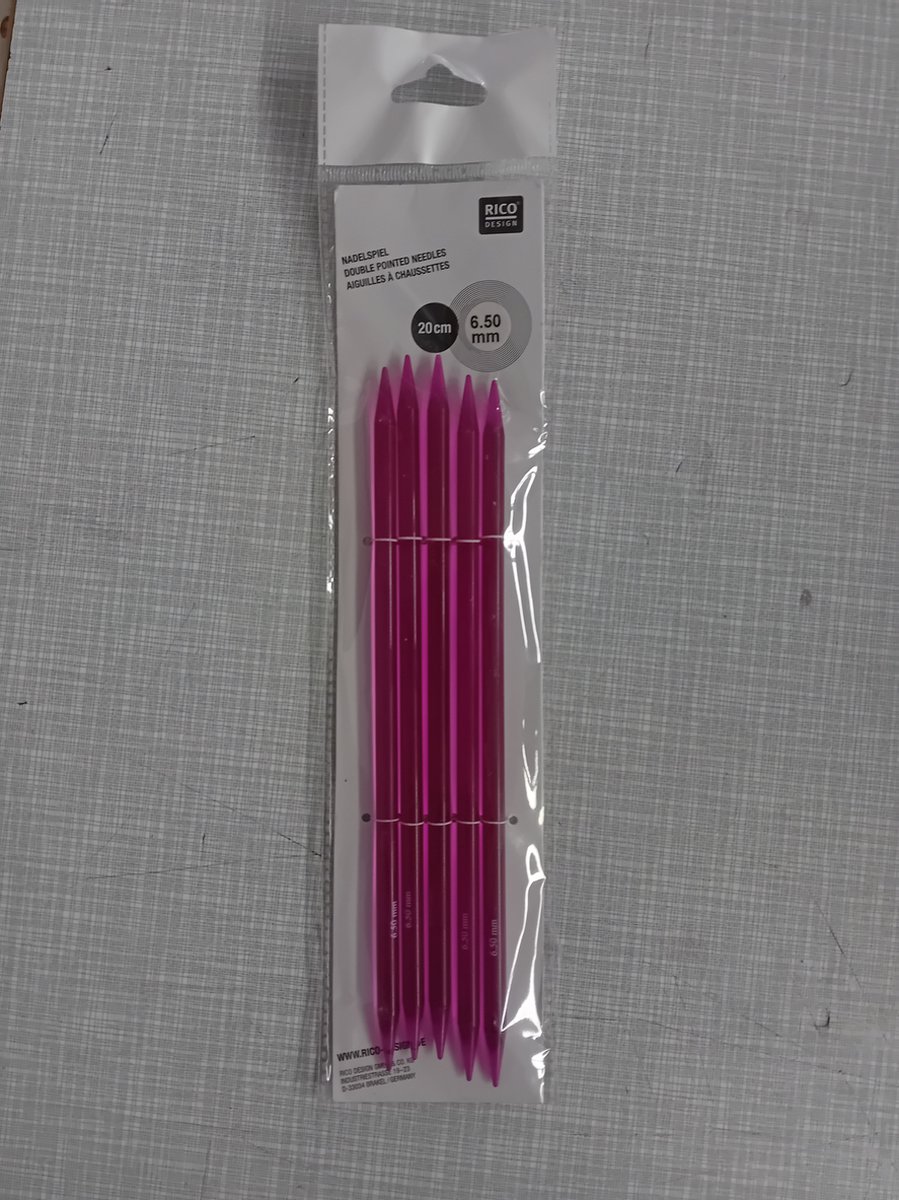 Rico Design Breinaalden 20cm 6,5mm