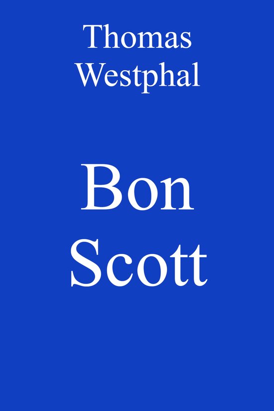 Bon Scott - cover
