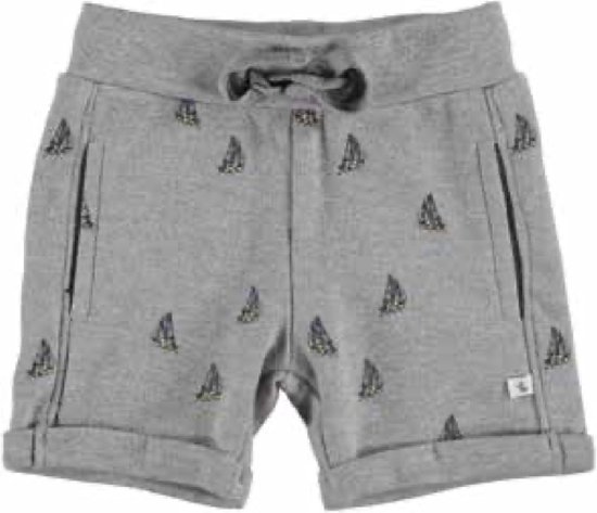 Ducky Beau short maat 68 grey melange