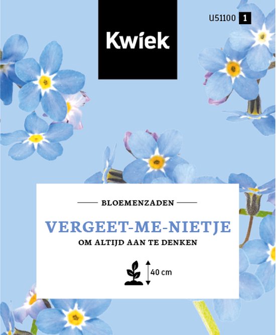 Kwiek Vergeet-mij-niet zaden - uitdeelzakjes (25 stuks)