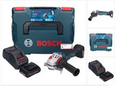 Bosch GWS 18V-10 SC accu haakse slijper 18 V 125 mm borstelloos + 1x ProCORE accu 4.0 Ah + lader + L-Boxx