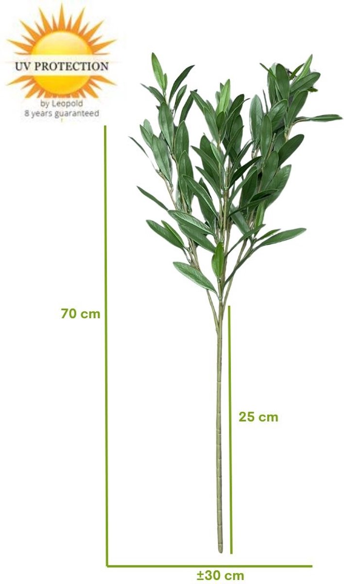 Olijf kunsttak 70cm UV