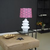 Housevitamin Flow Tafel Lamp - Design Collectie 2024 - Wit 20x20x27cm - Must have 4 in je huis