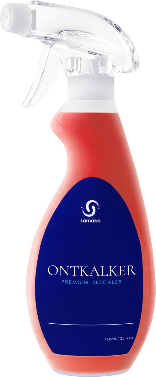 Samako Ontkalker Premium Descaler Spray 750ml Ontkalking Spray Badkamer Sanitair