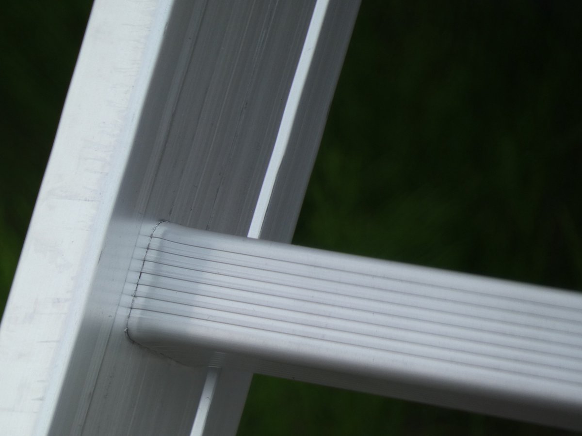 Professionele Ladder | 2-delig | 2x8 Sporten | reformladder | ladder | trapladder | schuifladder – foto 8
