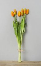 Kunst Tulpen 7 stuks Bloemen Boeket Duurzaam real touch