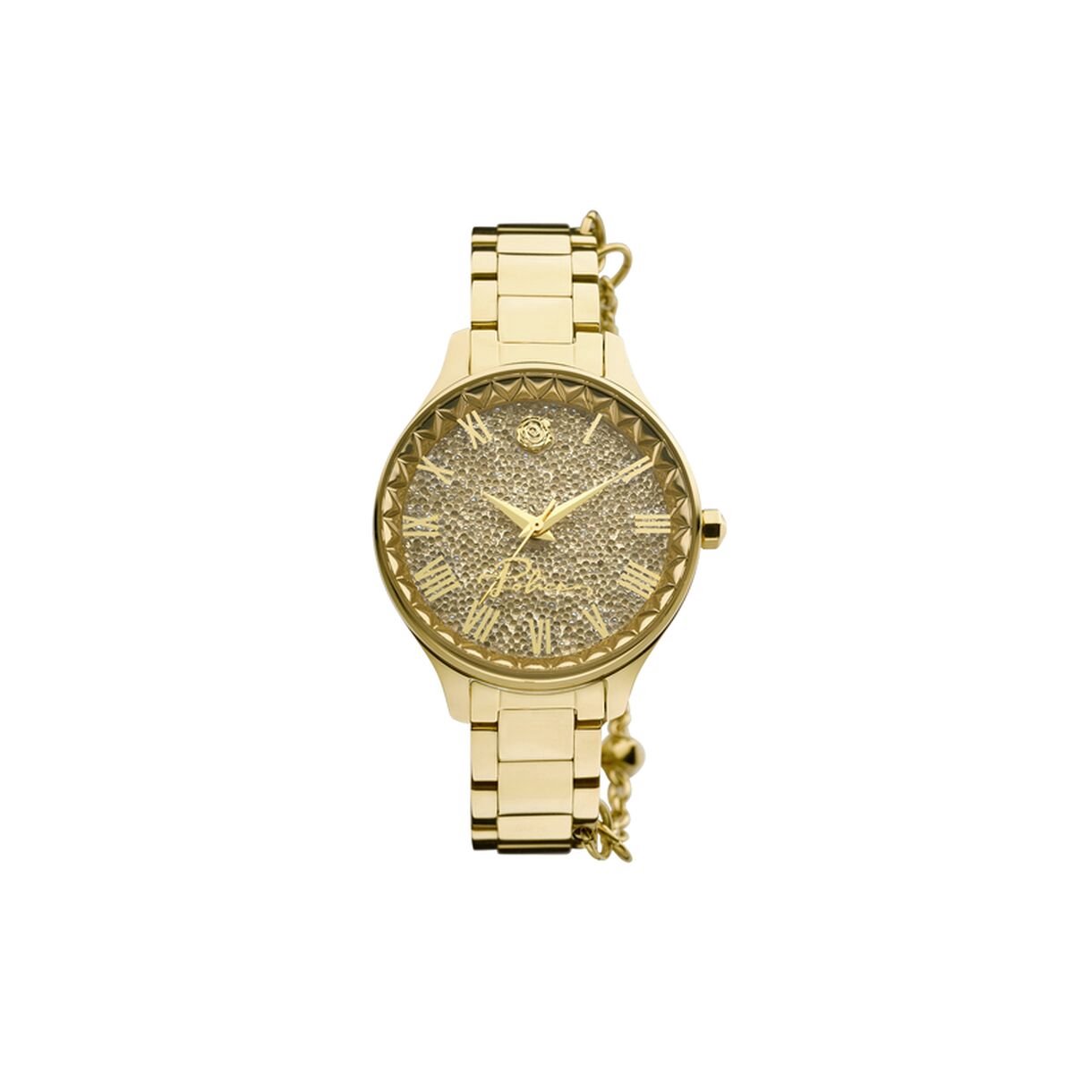 Police Gouden RVS Horloge Met Analoge Wijzerplaat
