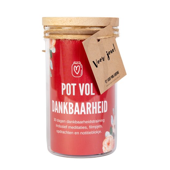 Pot Vol Dankbaarheid - voor een lichter en gelukkiger leven - cover