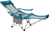 Bol.com Strandstoel Opvouwbaar - Opvouwbare campingstoel met armleuningen - compact en antislip design voor outdoor activiteiten... aanbieding