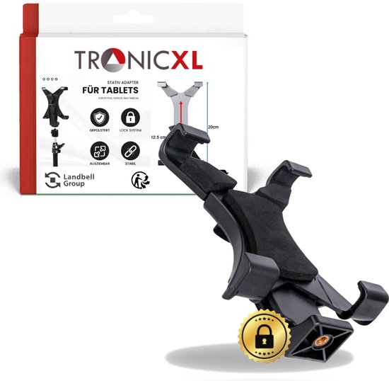 TronicXL Tripod Laserstatief 30-60 cm laser bouwstatief 1/4 inch