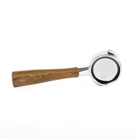 58mm Bodemloze Portafilter Houten Handvat Dubbele Oor Koffie Portafilter Voor Gaggia Koffiezetapparaat Een Zwarte Zure Tak 58mm Bodemloze Portafilter Houten Handvat Dubbele Oor Koffie Portafilter Voor Gaggia Koffiezetapparaat Een Zwarte Zure Tak
