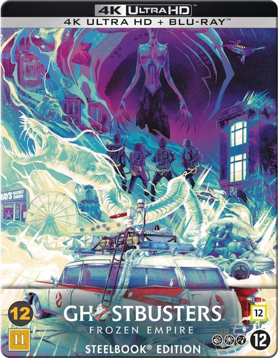 Foto: Ghostbusters frozen empire 4k ultra hd blu ray limited edition steelbook 